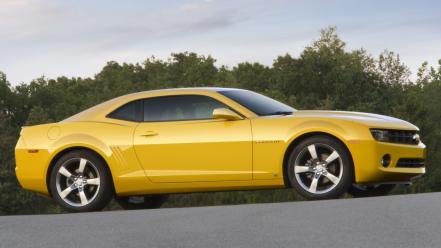 Cars front chevrolet camaro 2008 carshow rs wallpaper