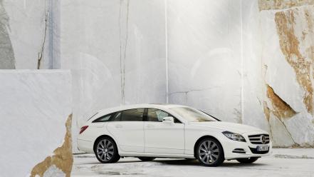 Cars shooting mercedes-benz cls wallpaper