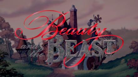 Disney company movies beauty and the beast wallpaper