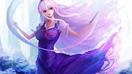 Eyes kamishirasawa keine scrolls white blue hats wallpaper