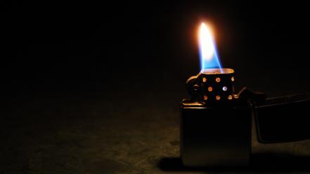 Fire zippo lighters wallpaper