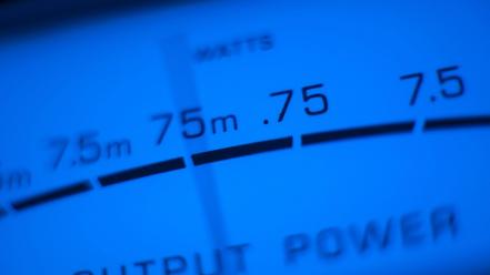 Mcintosh blue power meters wallpaper