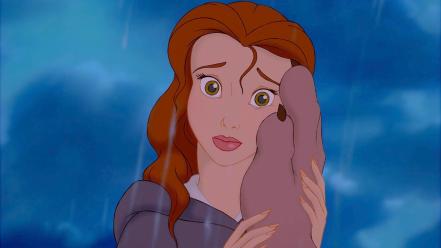 Movies beauty and the beast belle (disney) wallpaper