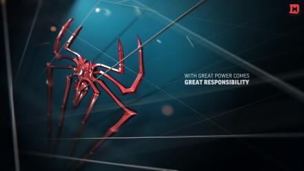 Movies spider-man quotes logos 3d logo melaamory wallpaper