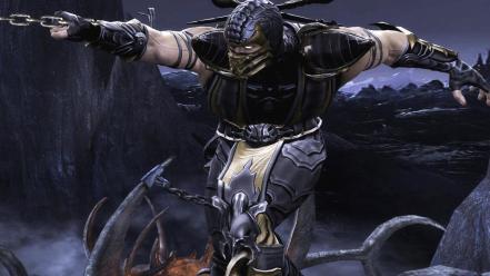 Scorpion mortal kombat wallpaper