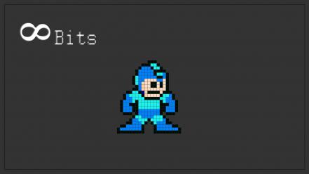 Video games mega man drive 8-bit wallpaper