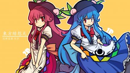 Video games touhou hinanawi tenshi anime girls wallpaper