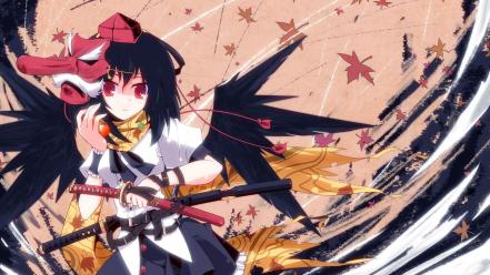 Video games touhou shameimaru aya wallpaper