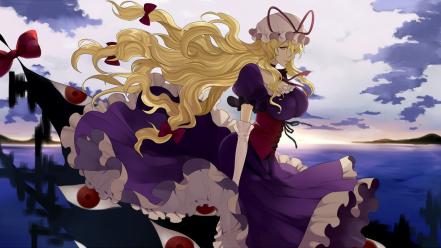 Video games touhou yakumo yukari wallpaper