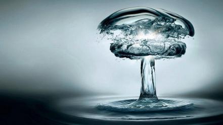 Water explosion wallpaper