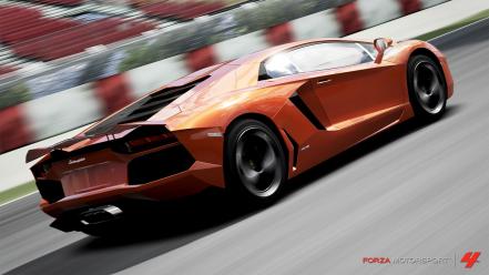 Xbox 360 lamborghini aventador forza motorsport 4 wallpaper