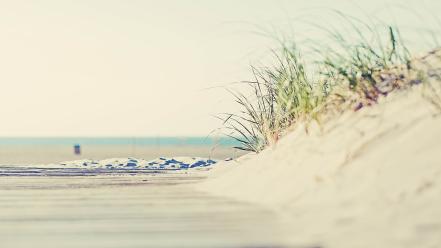 Beach way wallpaper