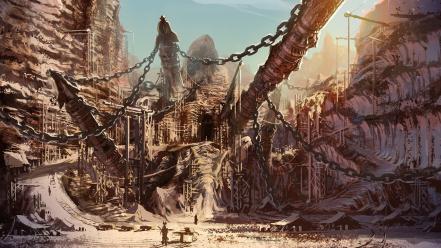 Fantasy art concept tera online wallpaper