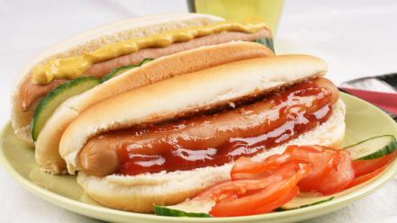 Food hotdogs wallpaper