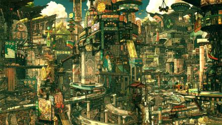 Imperial boy cities wallpaper