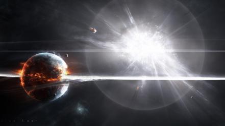 Nature explosion wallpaper