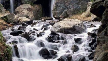 Nature waterfalls wallpaper