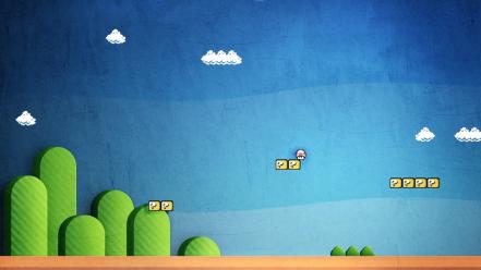 Nintendo video games mario entertainment system marioland wallpaper