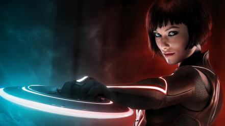 Olivia wilde tron science fiction wallpaper