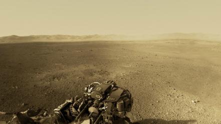 Outer space solar system planets mars rover curiosity wallpaper
