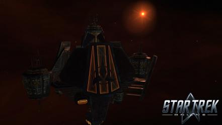 Star trek online klingons science fiction starbase wallpaper