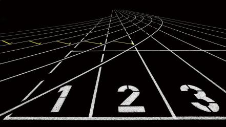 Black sports running athletics wallpaper