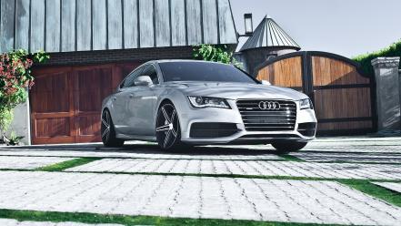 Cars audi vehicles german a7 quattro wallpaper