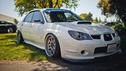 Cars japanese subaru impreza wallpaper
