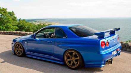 Cars tuning sports nissan skyline r34 gt-r wallpaper