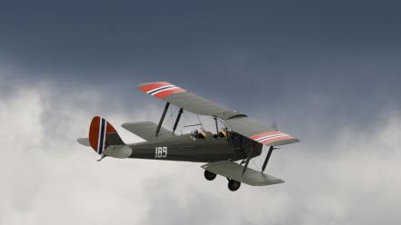 De havilland tiger moth wallpaper