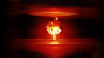 Explosions logos apples explosion nuke wallpaper