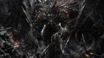 Fantasy art artwork warriors wallpaper