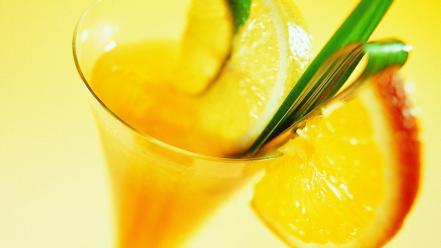 Fruits oranges drinks wallpaper