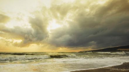 Landscapes beach spain wallpaper