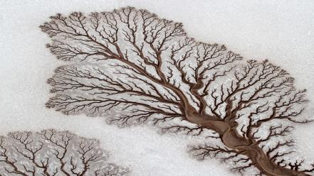 Landscapes desert patterns mexico national geographic rivers wallpaper