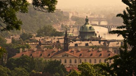 Landscapes prague czech republic wallpaper