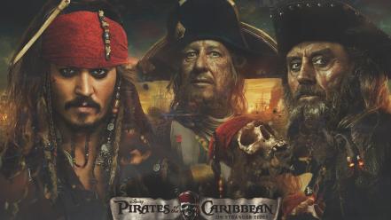 Mcshane on stranger tides blackbeard hector barbossa wallpaper