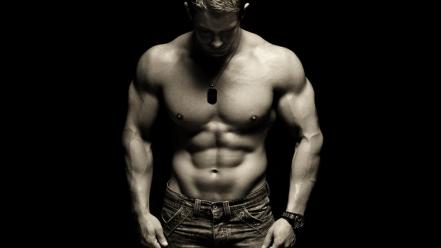 Men white and black wallpaper
