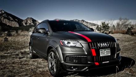 Supercars audi q7 suv german cars wallpaper