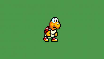 Video games super mario 8-bit wallpaper