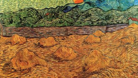 Vincent van gogh artwork morning traditional art wallpaper