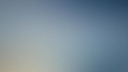 Blue minimalistic yellow gradient blurred wallpaper