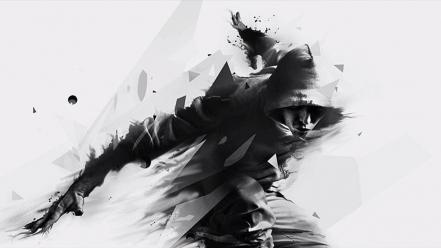 Dude guy photomanipulation wallpaper