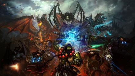 King burning crusade cataclysm mists pandaria game wallpaper