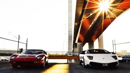 Lamborghini vehicles miura murciélago lp670-4 sv rays wallpaper