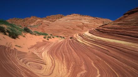 Landscapes nature desert rock formations wallpaper