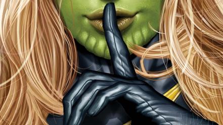 Marvel comics ms. secret invasion wallpaper