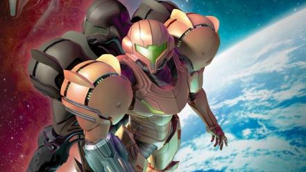 Metroid nintendo samus aran wallpaper