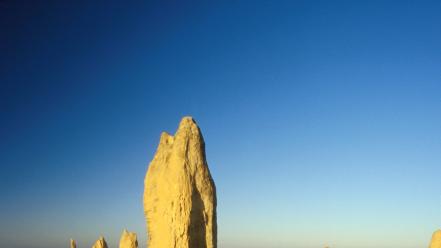 Nature desert rock formations wallpaper