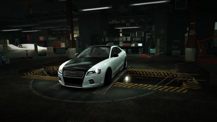 Need for speed audi s5 garage nfs wallpaper